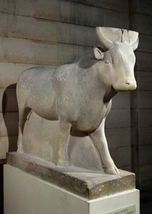 Apis Bull, ze Serapeum, Memphis (vápenec)